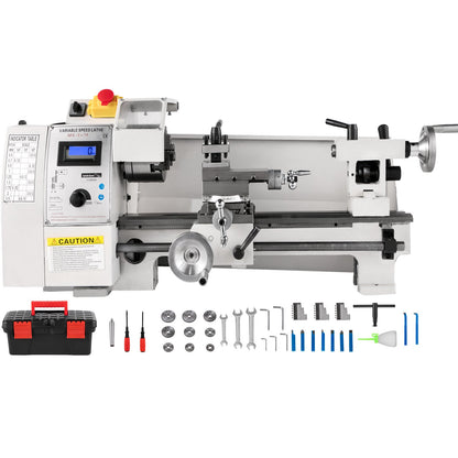 VEVOR Metal Lathe, Benchtop Precision Lathe for Metalworking 8 in x 14 in