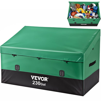 VEVOR Outdoor Storage Box, Waterproof Patio Deck Box 230 Gal / PE Tarpaulin