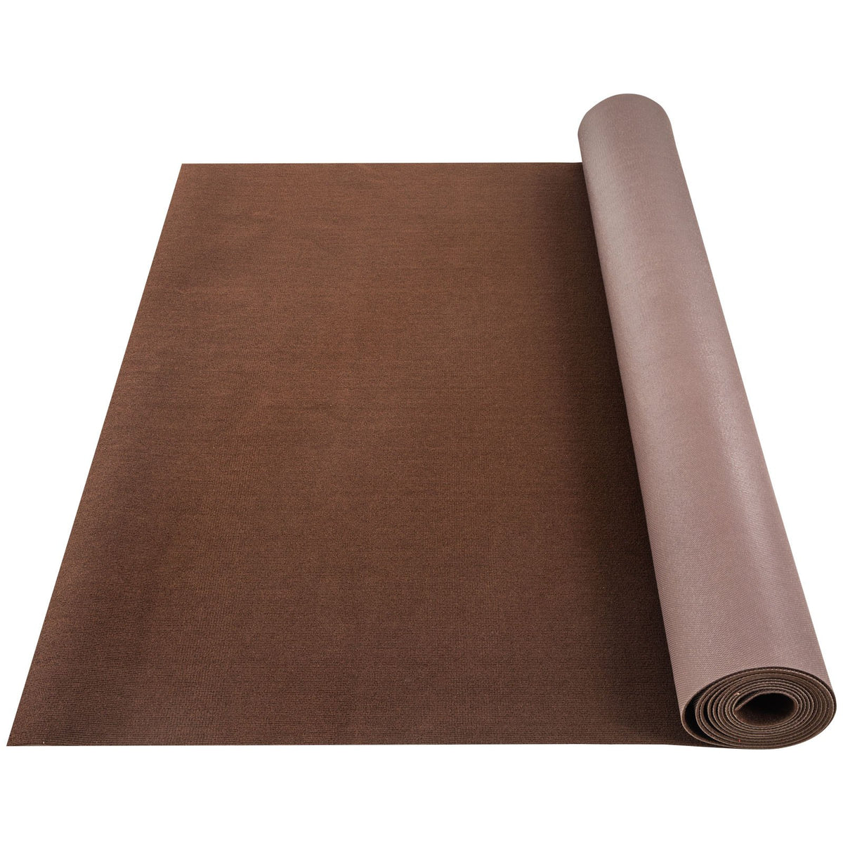 VEVOR Marine Carpet, Water-Proof Boat Carpeting with TPR Backing in Multiple Lengths, Indoor Outdoor Marine Grade Carpet Roll for Patio, Porch, Deck, Boat, Home 6 x 13 ft / Deep Brown