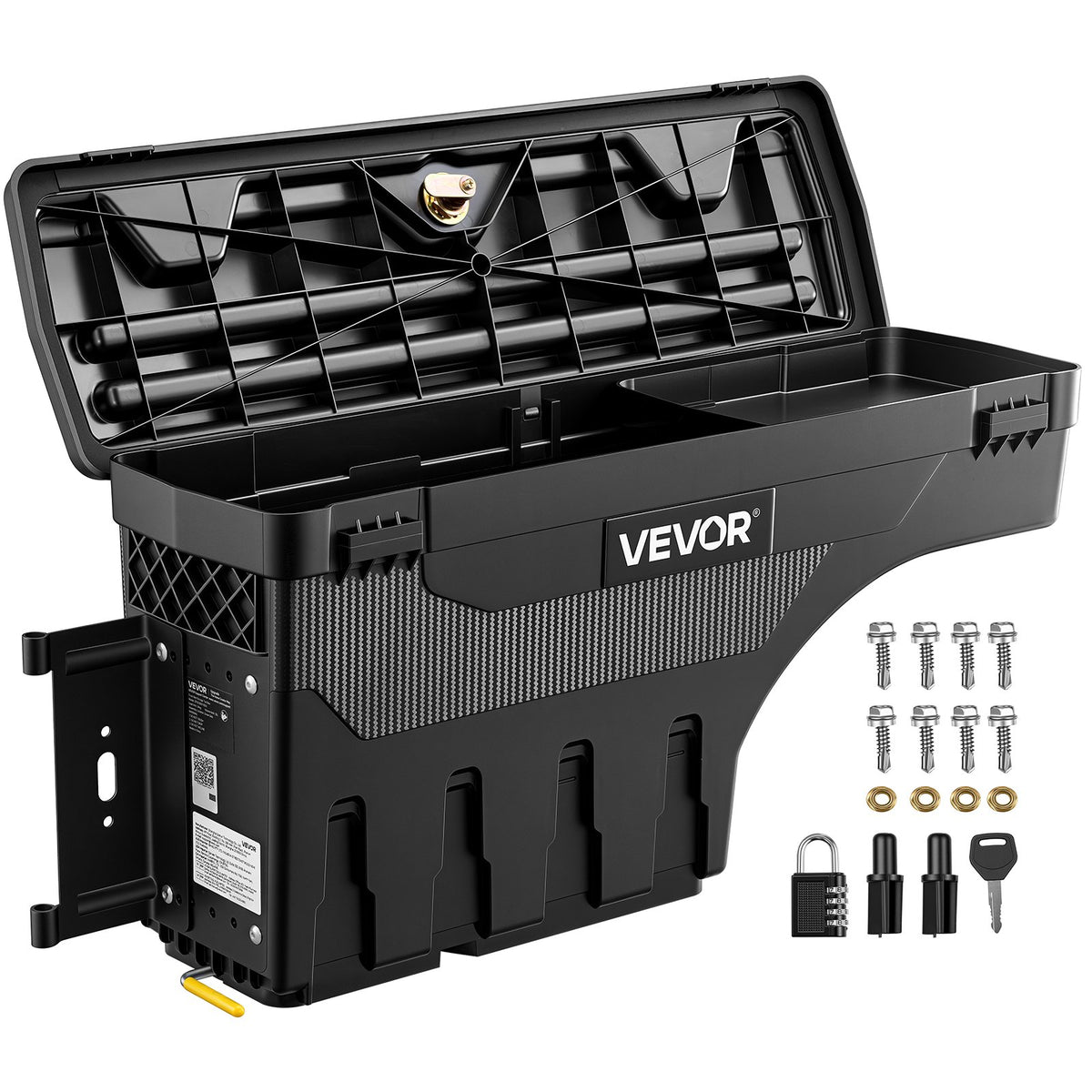 VEVOR Truck Bed Storage Box Dodge Ram 1500-3500 2002-2018 / Driver Side