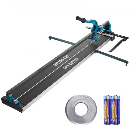 VEVOR Manual Tile Cutter 47.2 inch/3.94 ft & Single Rail / KCZQGJ Series