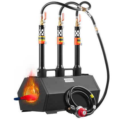 VEVOR Propane Forge 3 Burners
