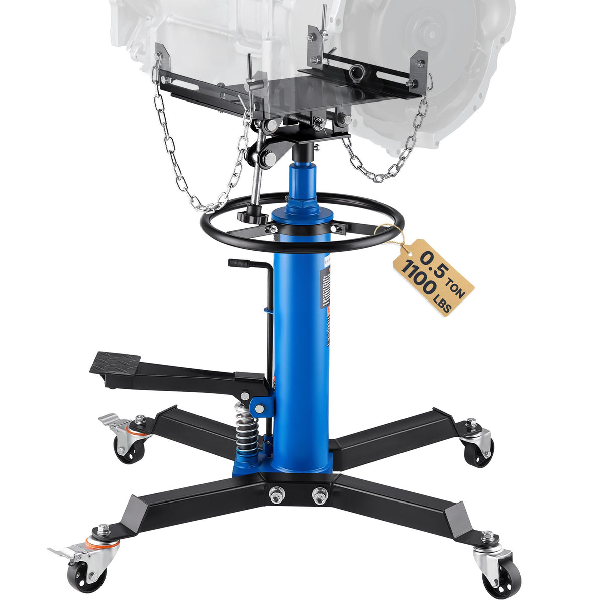 VEVOR Transmission Jack 0.5 T / Blue