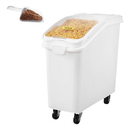VEVOR rolling dry food storage bin 80 L - 1 bin