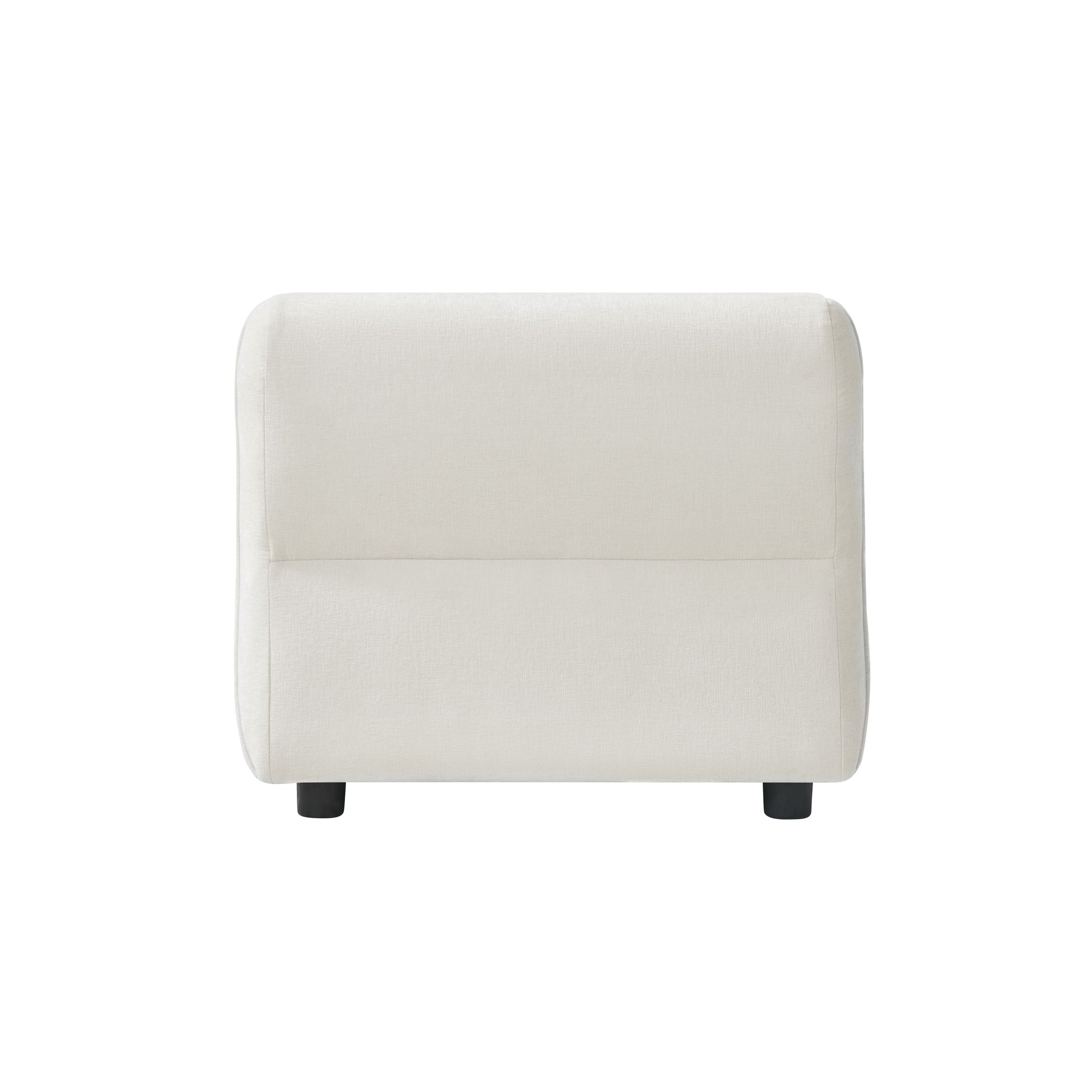 Modern Curved Upholstered Accent Chair – Curved Plush Design for Living Room & Bedroom image 7