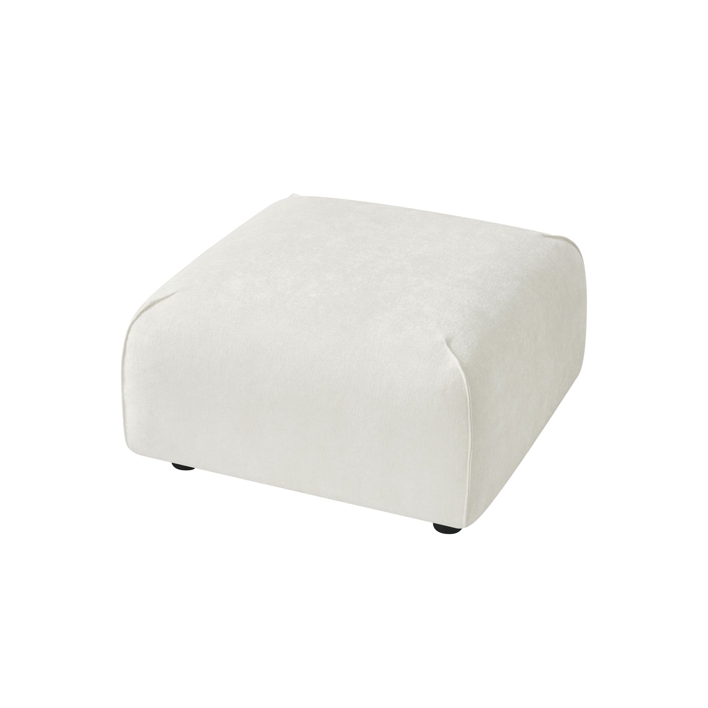 Modern Plush Accent Chair with Ottoman Set – Compact Upholstered Lounge Set for Living Room & Bedroom image 5