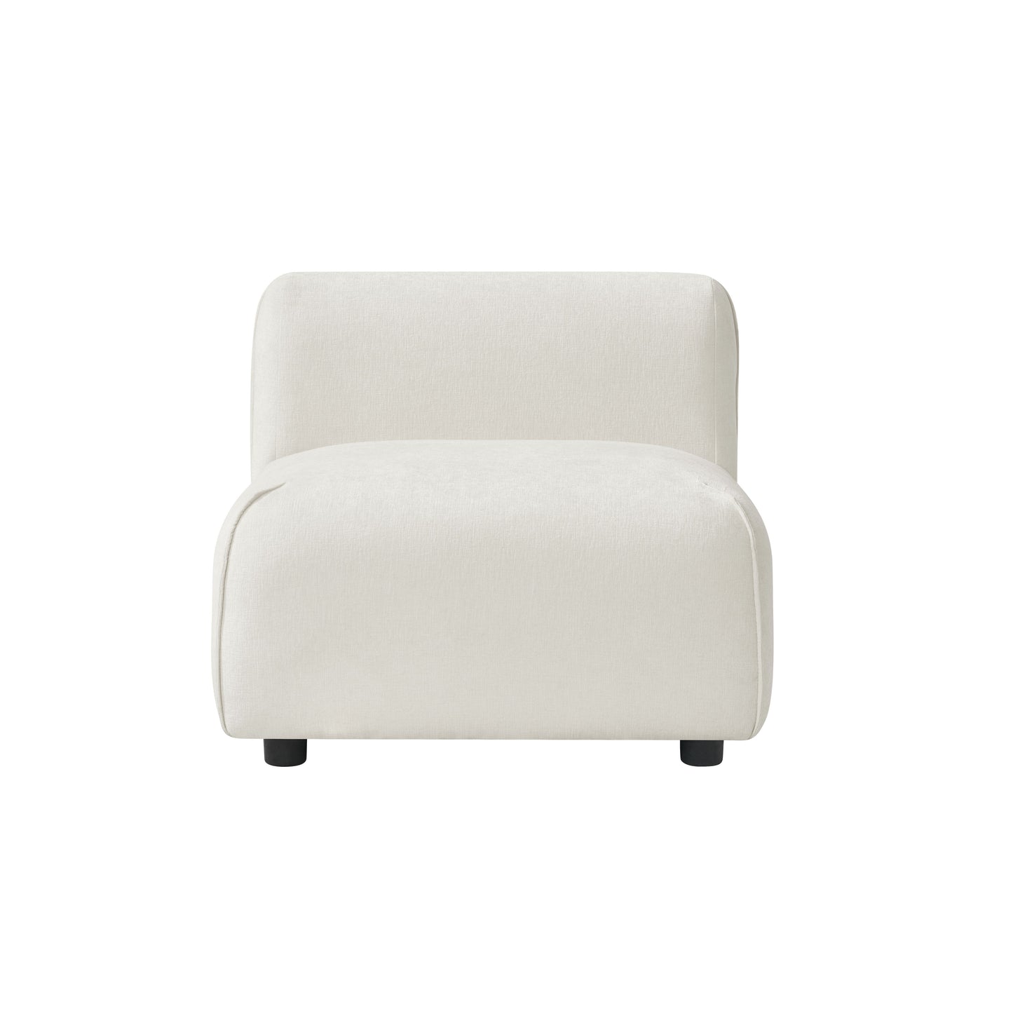 Modern Plush Accent Chair with Ottoman Set – Compact Upholstered Lounge Set for Living Room & Bedroom image 8