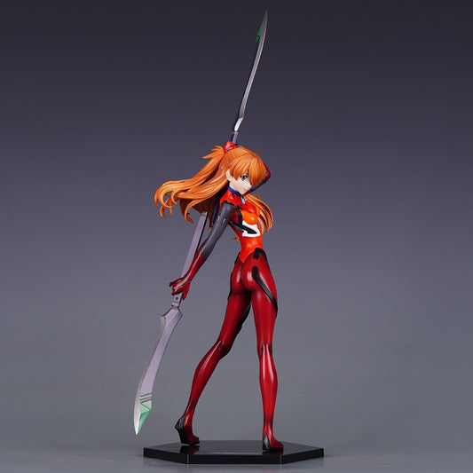 Evangelion Battle Suit Asuka Figure Anime Model