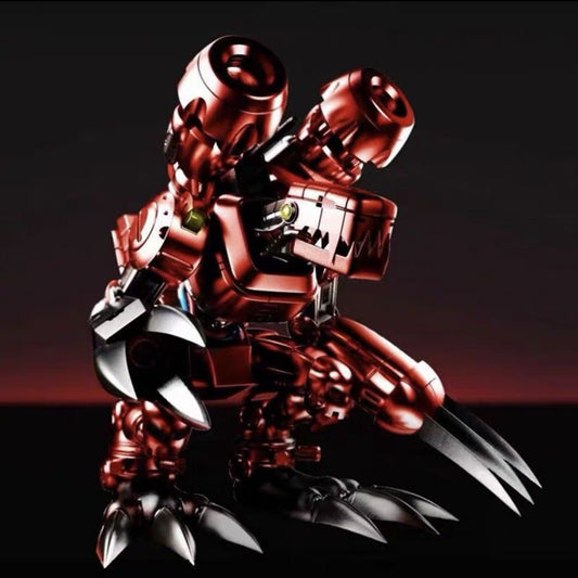 Digimon Anime Statue Dark Four Heavenly Kings Metal Seadramon Figure Gift