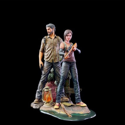 The Last of Us Post-Apocalyptic Zombie Game Series Joel Ellie 1/9 Scale Figure Model Boxed