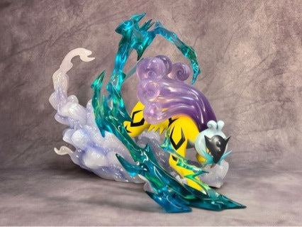 Pallet Town Raikou Quality Version Pokemon Anime GK Figure Model