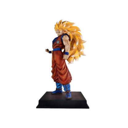 Dragon Ball Z Saiyan Yellow Hair 1/4 Super Saiyan 3 Goku GK Anime Statue JT Model