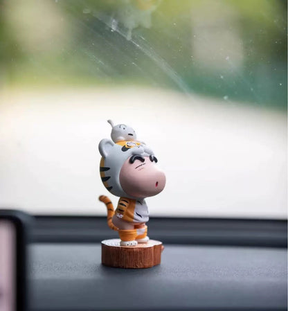 Crayon Shin-chan Q Version, Year of the Tiger, Car Decoration, Boxed