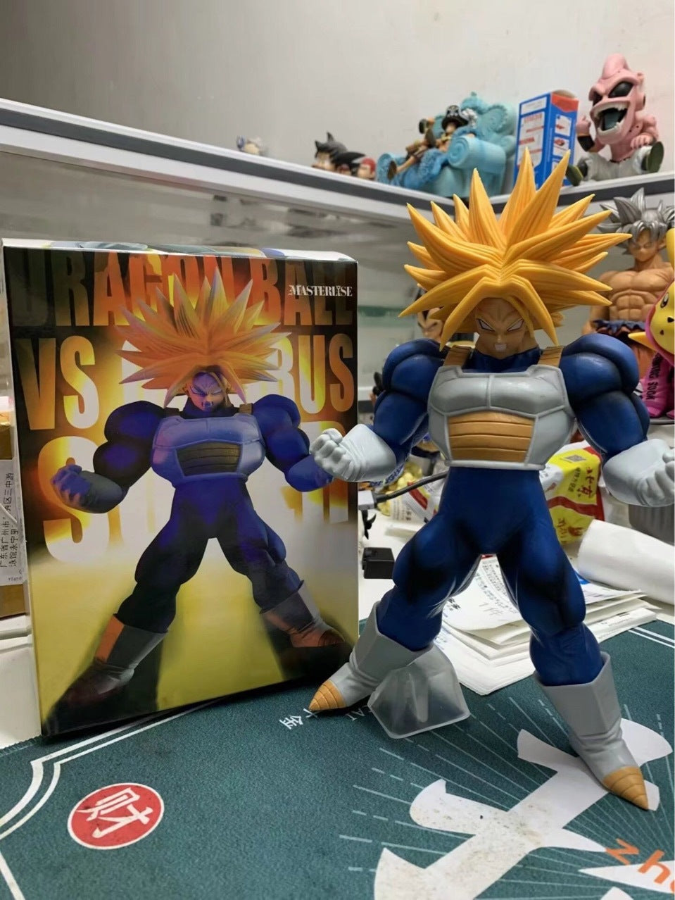 Dragon Ball Super Saiyan Muscle Trunks Ichiban Kuji Cell Trunks Figure Statue