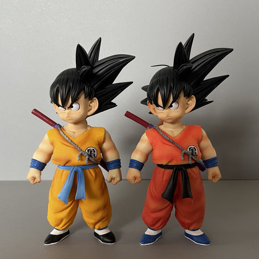 ZF Dragon Ball Standing Little Goku Figure Model Ornament Battle Gift