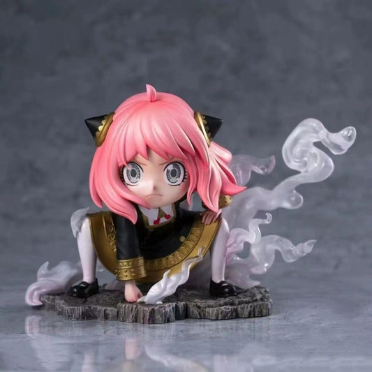 Spy x Family Anya Cosplay Luffy Gear Second Luffy Figure Anime Desktop Ornament