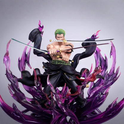 JT Statue One Piece Tenkai Burst Zoro GK Anime Model Figure Desktop Ornament
