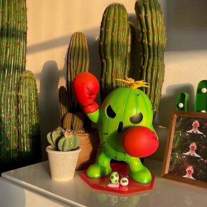 Digimon Cactus Spray Anime Desktop GK Model Figure Ornament Gift