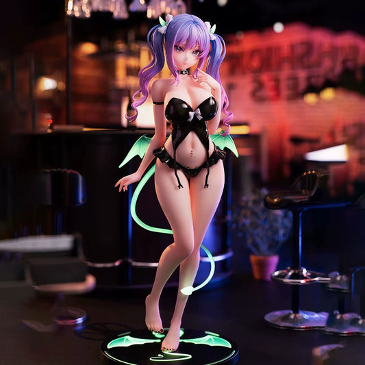 Glowing Little Succubus Figure Model Anime Girl Desktop Ornament