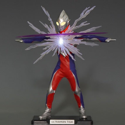Paper Mill Ultraman Tiga - Composite Type, Cloth Glowing, Articulated Hand-Painted Model