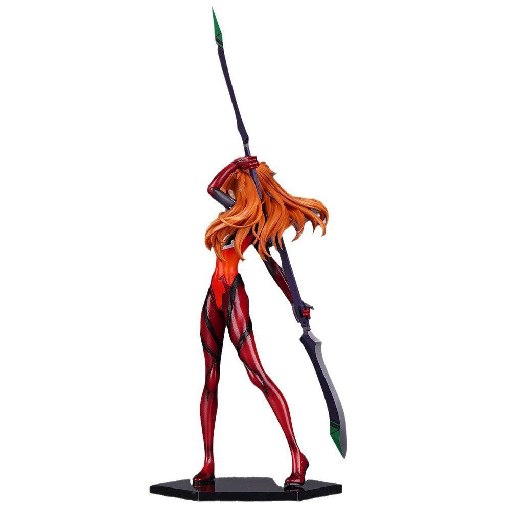 Evangelion Battle Suit Asuka Figure Anime Model