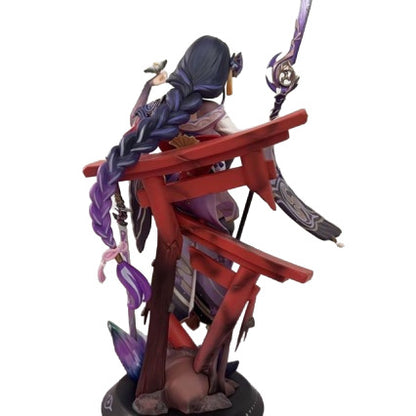 Raiden Shogun Genshin Impact Pure Land Anime Girl Model Premium Version