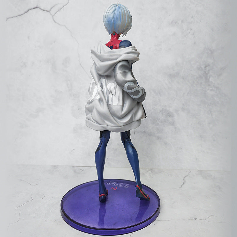 EVA Evangelion Yoneyama Mai Theatrical Version Short Hair Rei Ayanami Asuka Figure Model