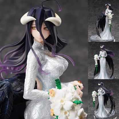 LL Overlord Anime Girl Wedding Dress Albedo Standing