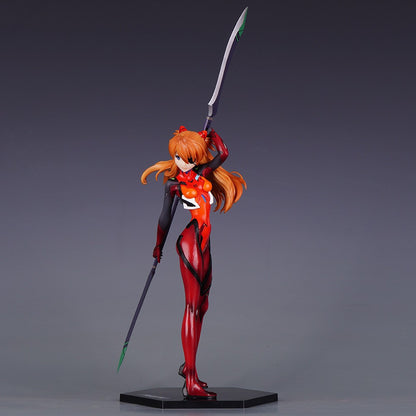 Evangelion Battle Suit Asuka Figure Anime Model