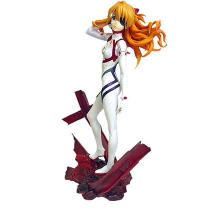 Evangelion Asuka Langley Shikinami Movie Version Figure Anime Game Statue