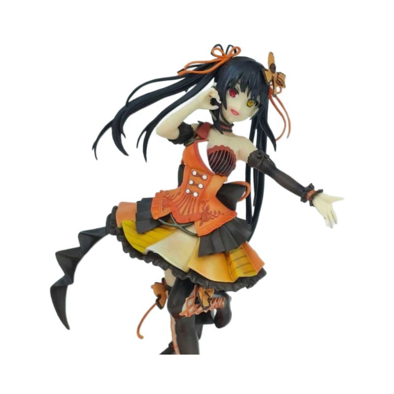 Date A Live Qipao Tokisaki Kurumi Chinese Style Standing Boxed Anime Figure
