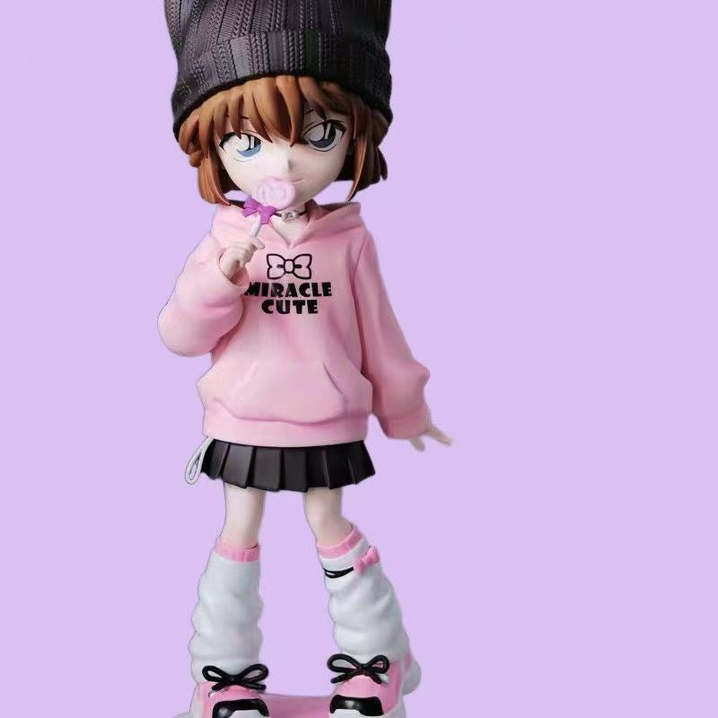 G Cat Ear Haibara Ai Full Painted Gift Version Anime GK Figure Statue Model