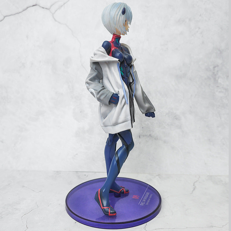 EVA Evangelion Yoneyama Mai Movie Version Short Hair Rei Ayanami Asuka Langley Figure Model