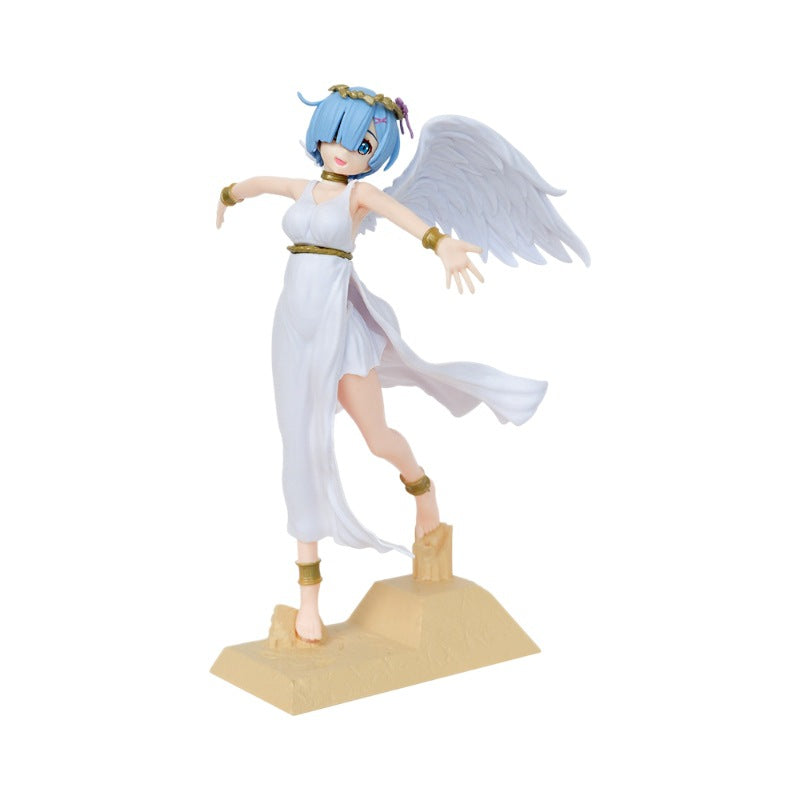 Re:Zero - Rem Angel Goddess Model Boxed Figure