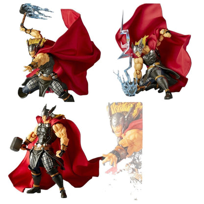 Kaiyodo Ko Thunder God Thor Amazing Yamaguchi Revoltech Marvel Action Figure Model