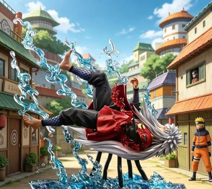 New Fallen Full-Painted Jiraiya Anime Model Figure Statue High Appearance Gift