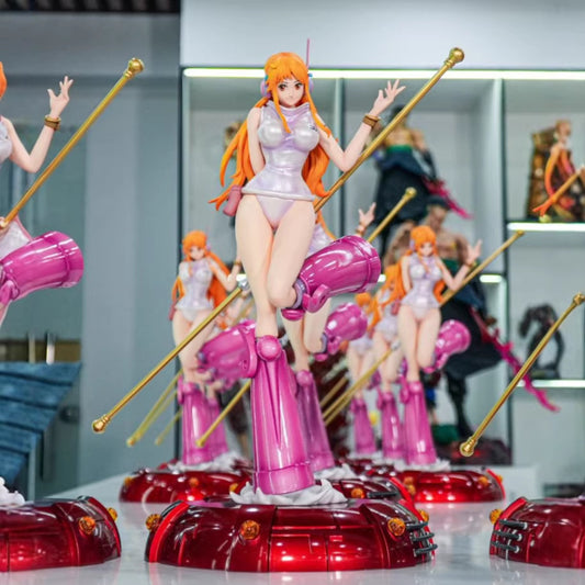 Anime Girl One Piece JT Egghead Island Nami Statue Model Hobby Toy Ornament Boxed Handcraft