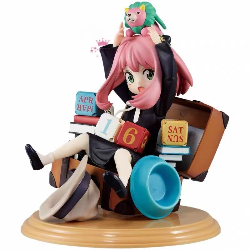 Spy x Family Anya Forger A Prize Perpetual Calendar Figure Model