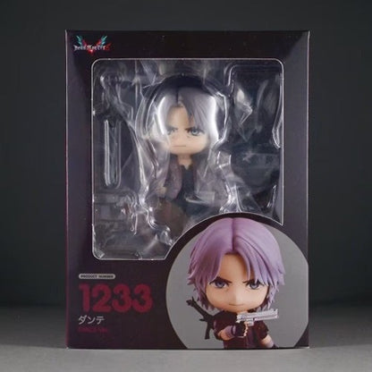 Chinese High Quality Q Version 1233 Dante Devil May Cry Interchangeable Face Clay Figure Game Model