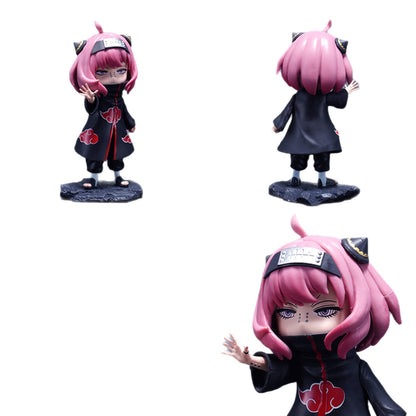 Anya Cosplay Pain Ninja Spy x Family Anime Figure Model GK Gift