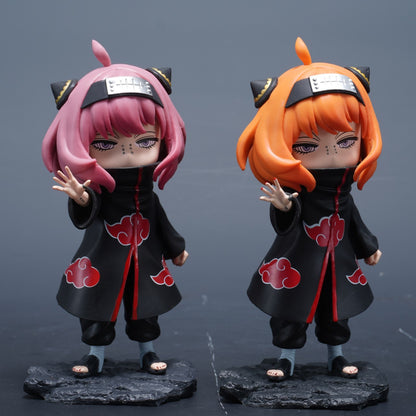 Anya Cosplay Pain Ninja Spy x Family Anime Figure Model GK Gift