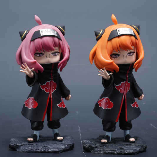 Anya Cosplay Pain Ninja Spy x Family Anime Figure Model GK Gift