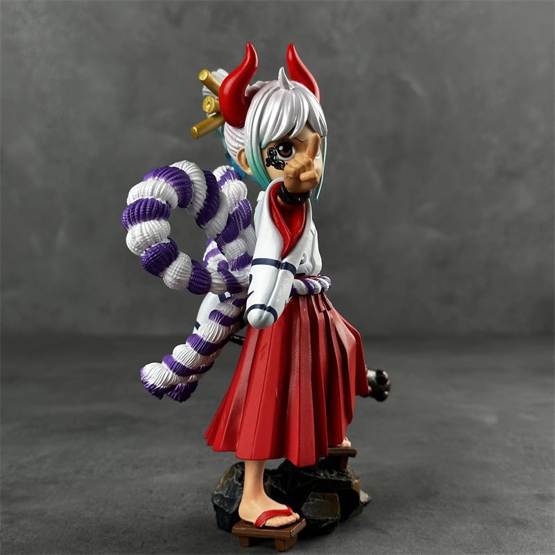 JT One Piece Childhood Yamato Anime Desktop Figure