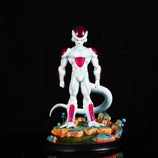 Super Saiyan GK White Frieza Namek Fourth Form Anime Boxed Figure