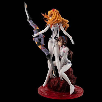 Bishoujo EVA Asuka & Mari Combined Figure Model Boxed