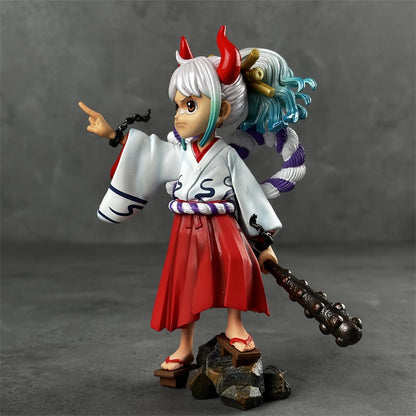 JT One Piece Childhood Yamato Anime Desktop Figure