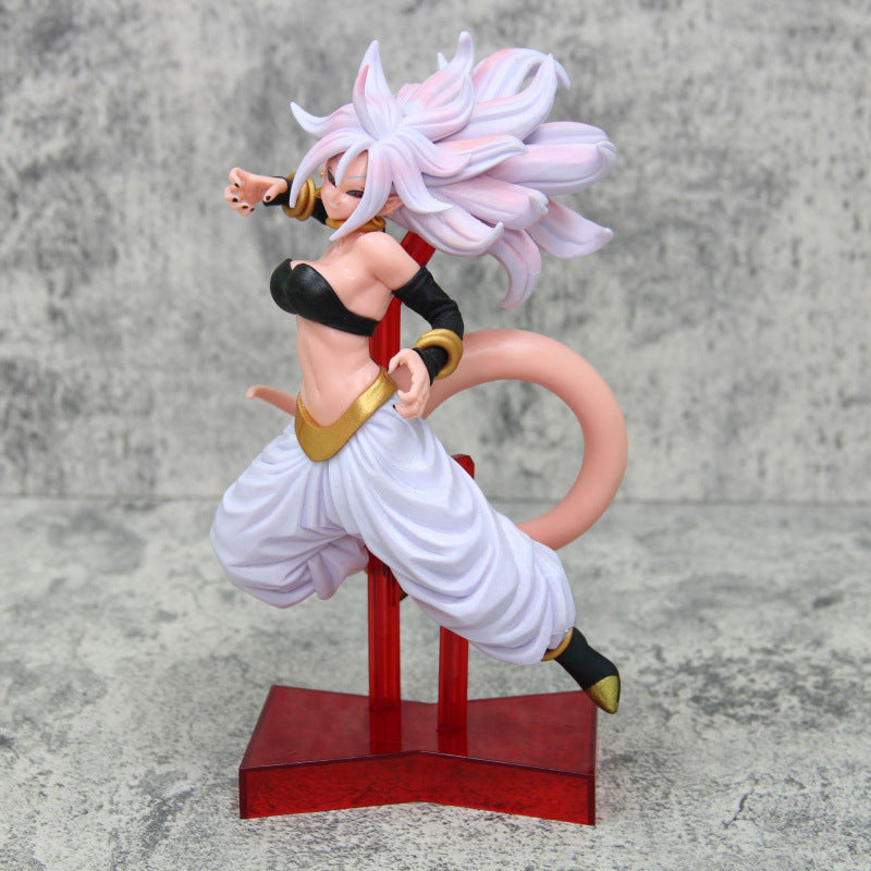 LL Dragon Ball Figure Female Buu Movie Android 21 Desktop Decoration Anime Figure Model