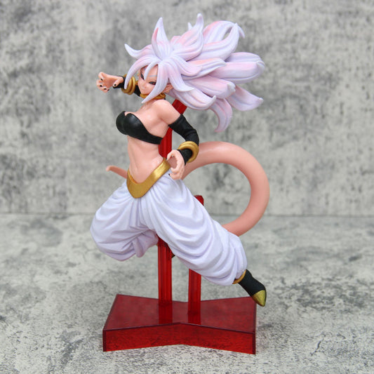 LL Dragon Ball Figure Female Buu Movie Android 21 Desktop Decoration Anime Figure Model