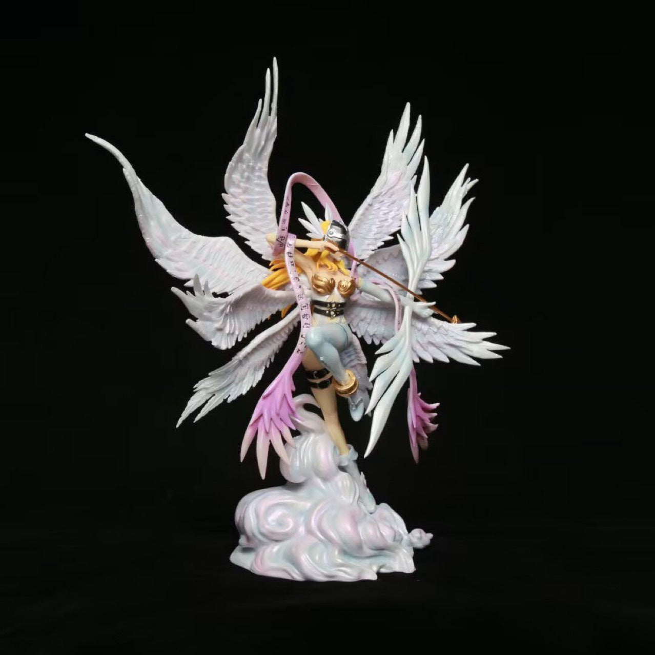 Anime Figure Angewomon Archer Battle Eight Wings Form Model Boxed