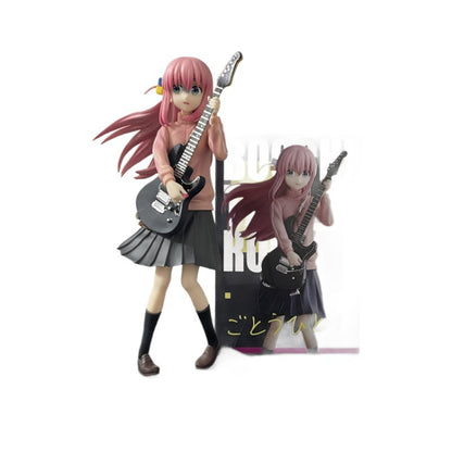 Anime Bocchi the Rock! Hitori Gotoh Standing Figure Model Ornament